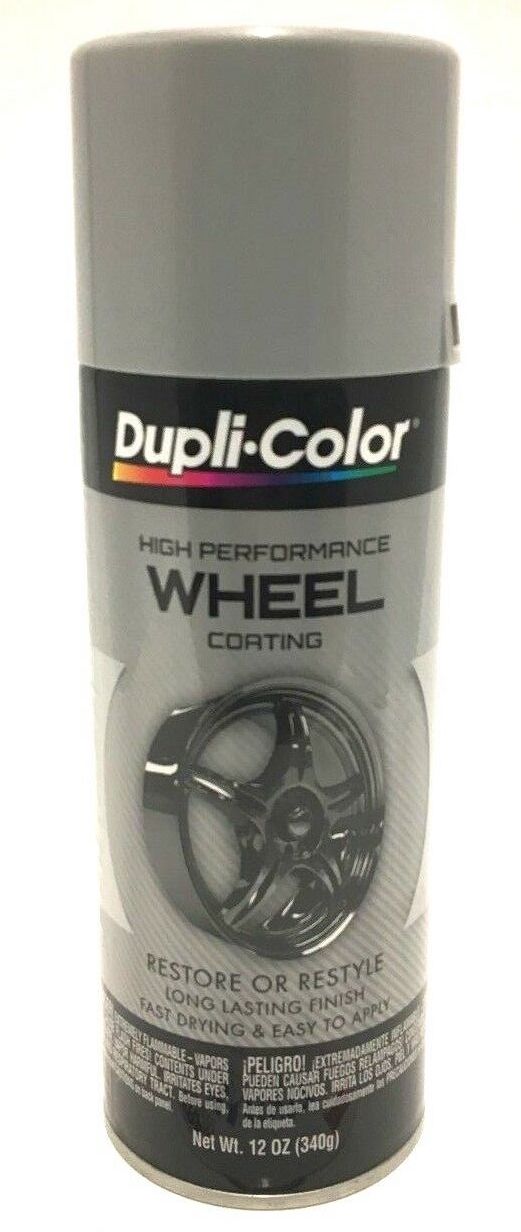 Duplicolor HWP101 Wheel Coating Spray Paint Silver - 12 oz