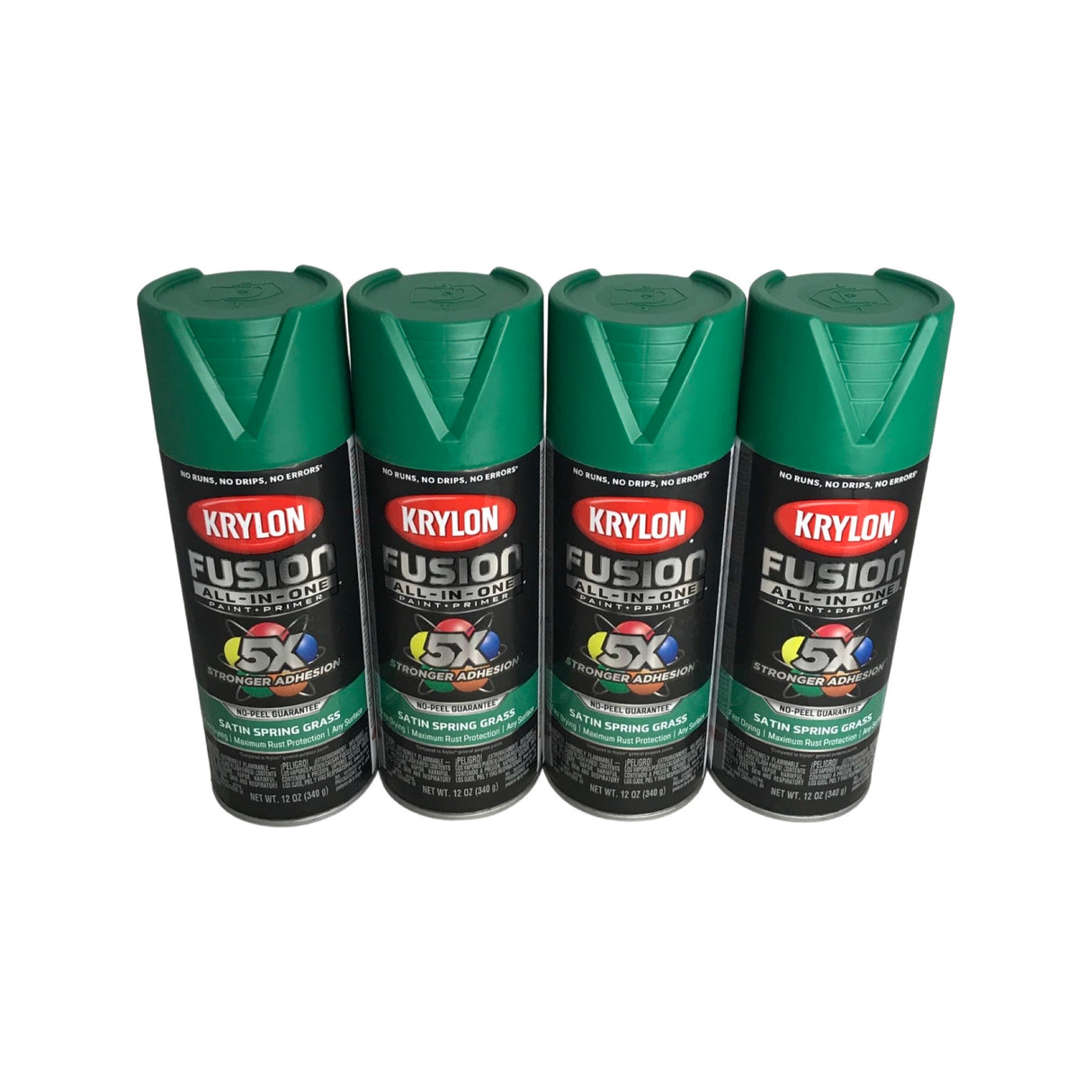 Krylon - 2751 (4)Satin Spring Grass Spray Paint Fusion All in One Paint & Primer