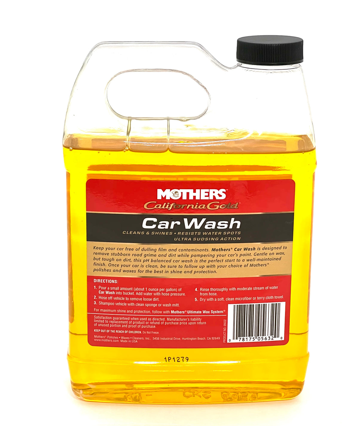 MOTHERS 05632 California Gold Car Wash -Resists water spots -pH balanced- 2 PACK