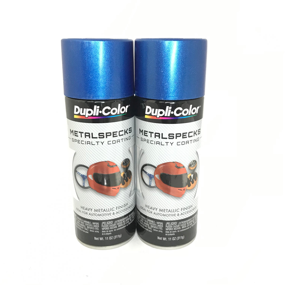 Duplicolor MS400-2 PACK OCEAN BLUE Metalspecks Specialty Coating - Heavy Metallic Finish - 11 oz