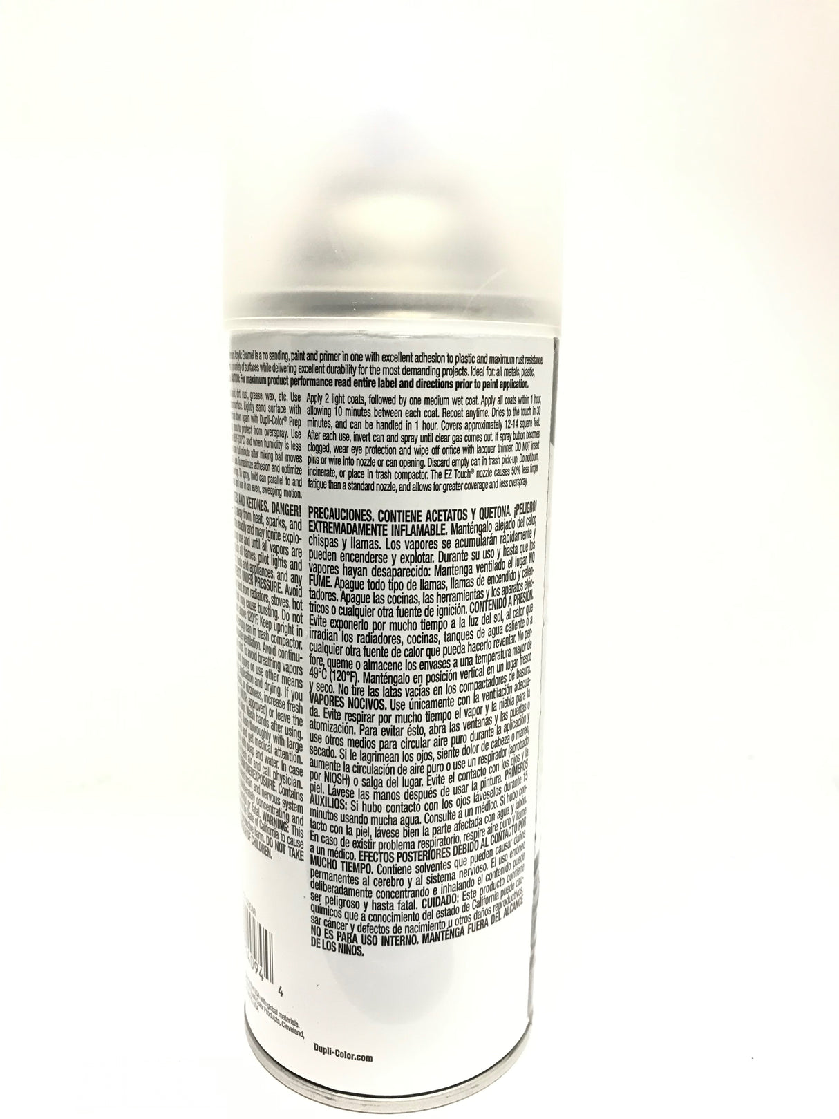 Duplicolor PAE115 MATTE CLEAR Premium Acrylic Enamel - Max Rust Protection -12oz
