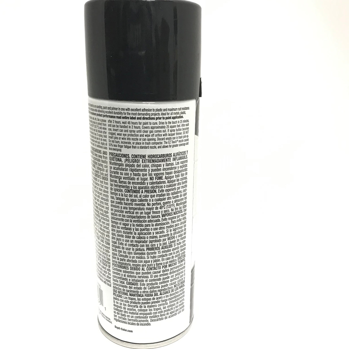 Duplicolor PAE116- Black Stainless Steel Premium Acrylic Enamel Paint & Primer - 12 oz