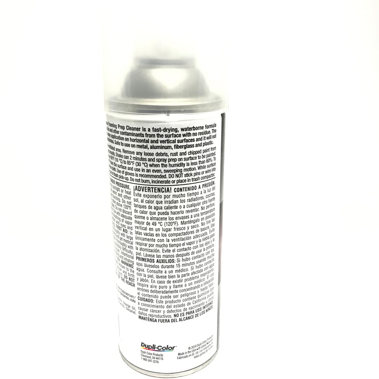 Duplicolor PS200 Multi-Purpose Foaming Prep Cleaner - Waterborne Formula - 11 oz Aerosol