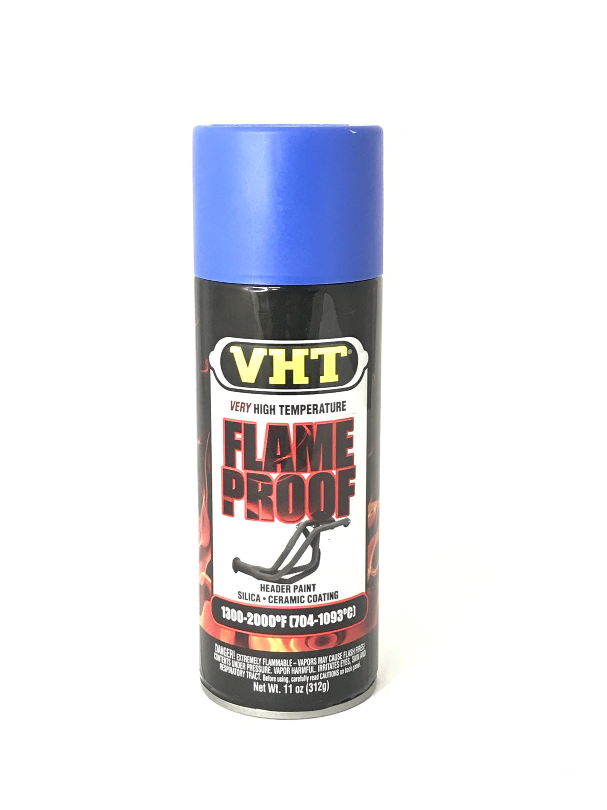 VHT SP110 High Temperature Flame Proof FLAT BLUE Header Spray Paint - 11oz