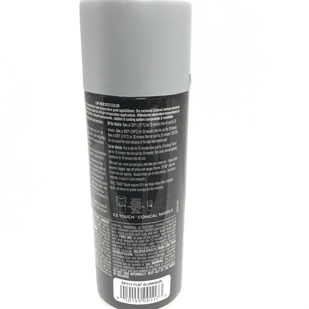 VHT SP117-6 PACK FLAT ALUMINUM High Temperature Flame Proof Header Paint - 11 oz