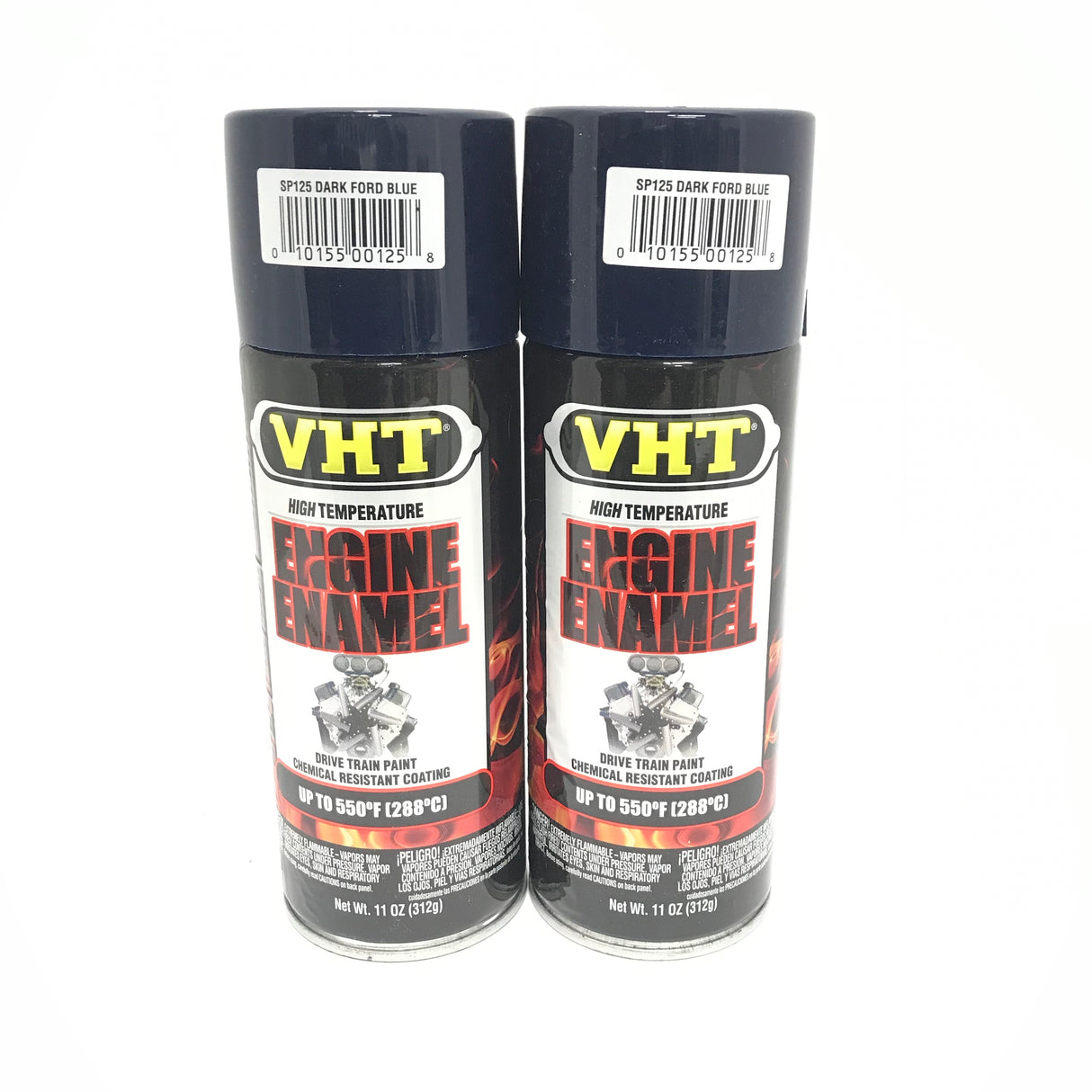 VHT SP125-2 PACK FORD DARK BLUE Engine Enamel High Heat Drive Train Paint - 11 oz