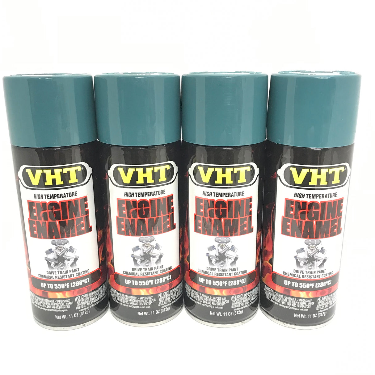 VHT SP126-4 PACK EARLY CHRYSLER BLUE Engine Enamel High Heat Drive Train Paint - 11 oz