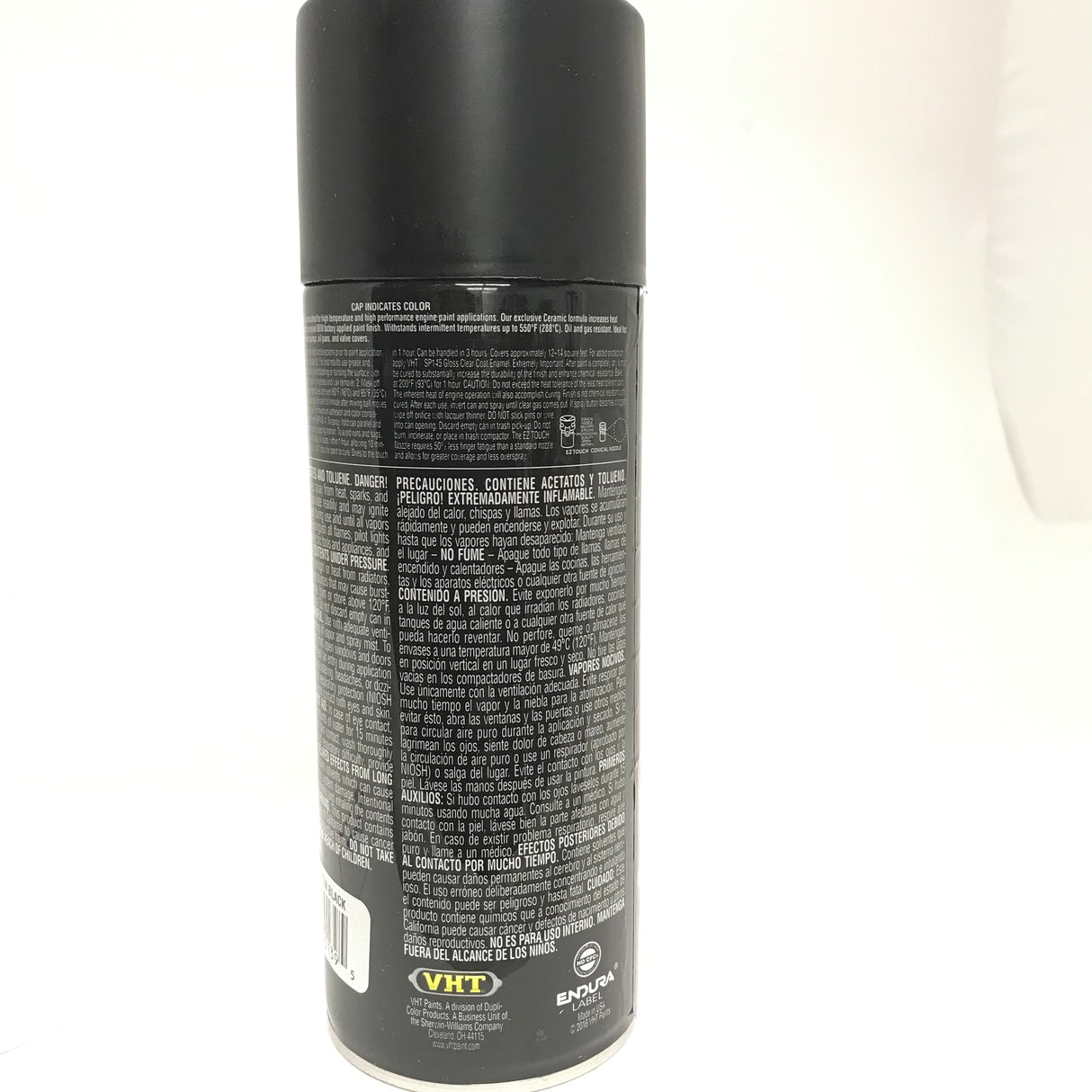 VHT SP139 GM Satin Black Engine Enamel High Heat Drive Train Paint - 11 oz