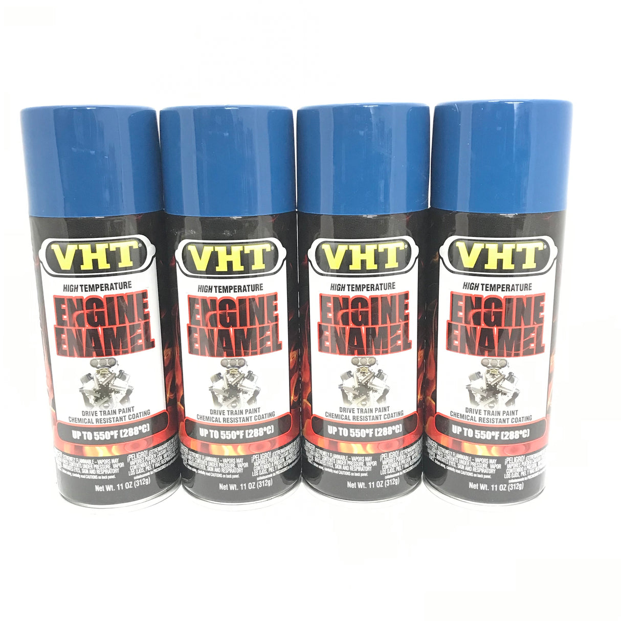 VHT SP153-4 PACK OLD FORD BLUE Engine Enamel Superior Heat & Chemical Resistant- 11 oz