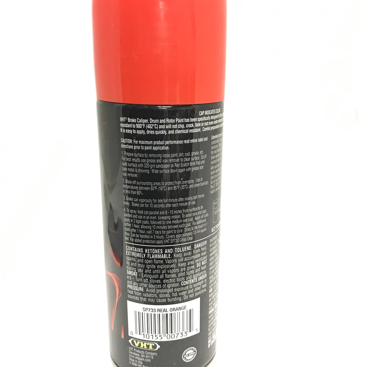 VHT SP733 REAL ORANGE Brake Caliper Paint, Drums, Rotors Paint - High Heat -11oz