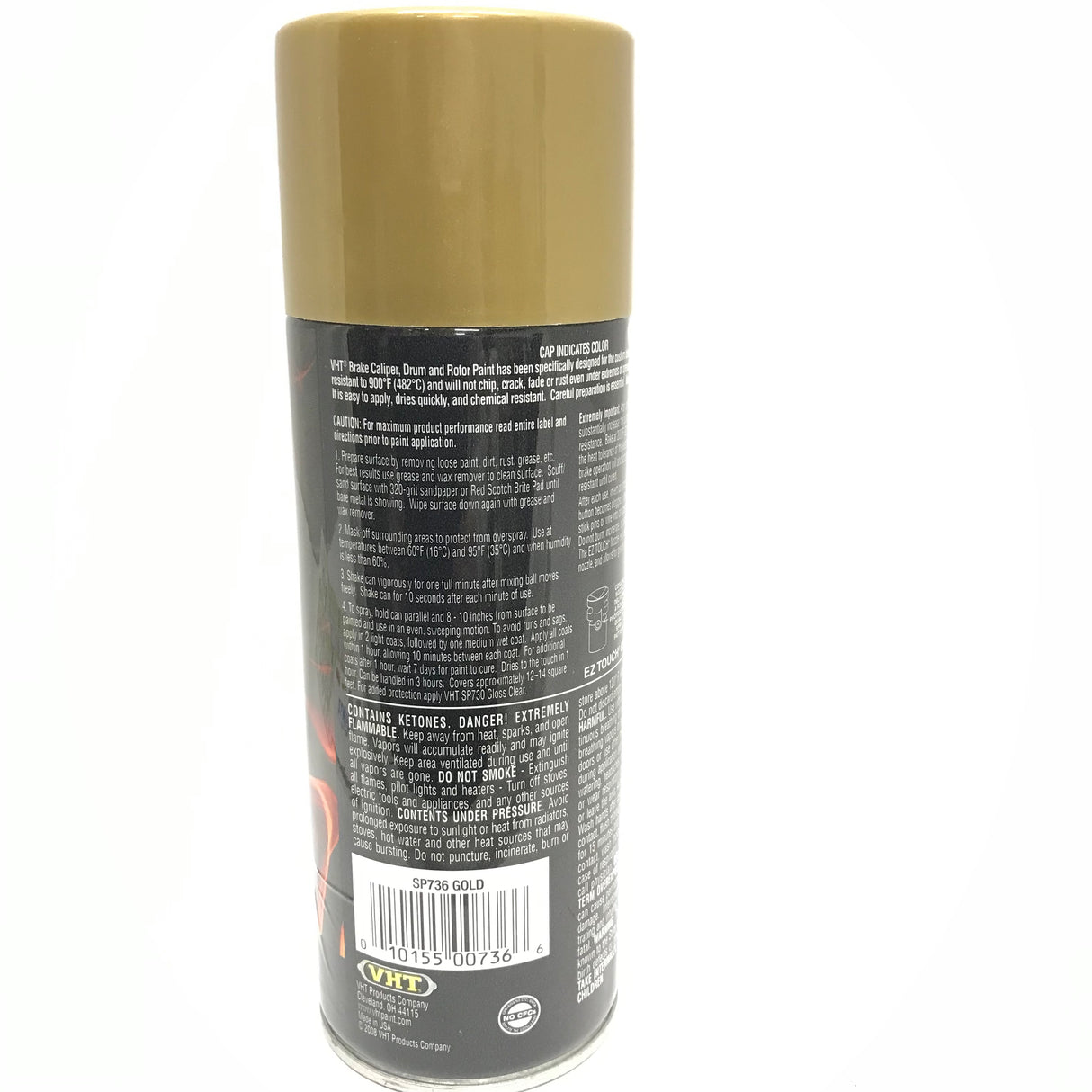 VHT SP736-3 PACK GOLD Brake Caliper Paint, Drums, Rotors Paint - High Heat -11oz