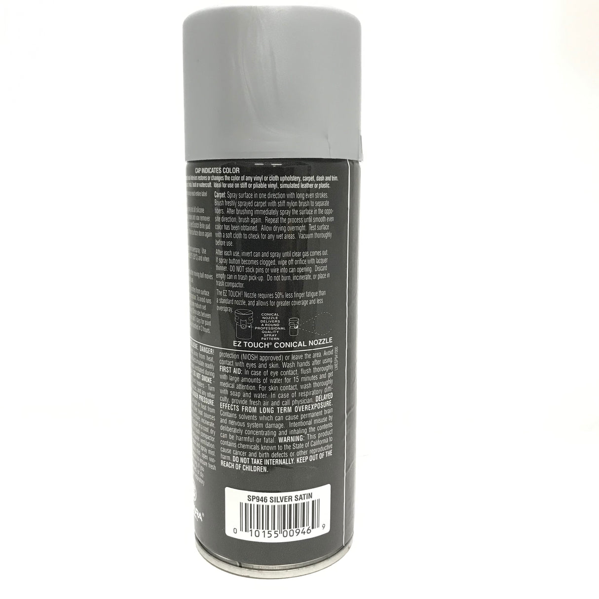 VHT SP946-3 PACK SILVER Satin Vinyl Dye Carpet, Dashboards, Vinyl Seats, Carpet