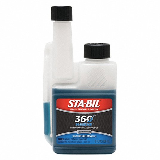 Sta-Bil 22239-8oz Marine Formula Ethanol Fuel Treatment Gas Additive-Winterize