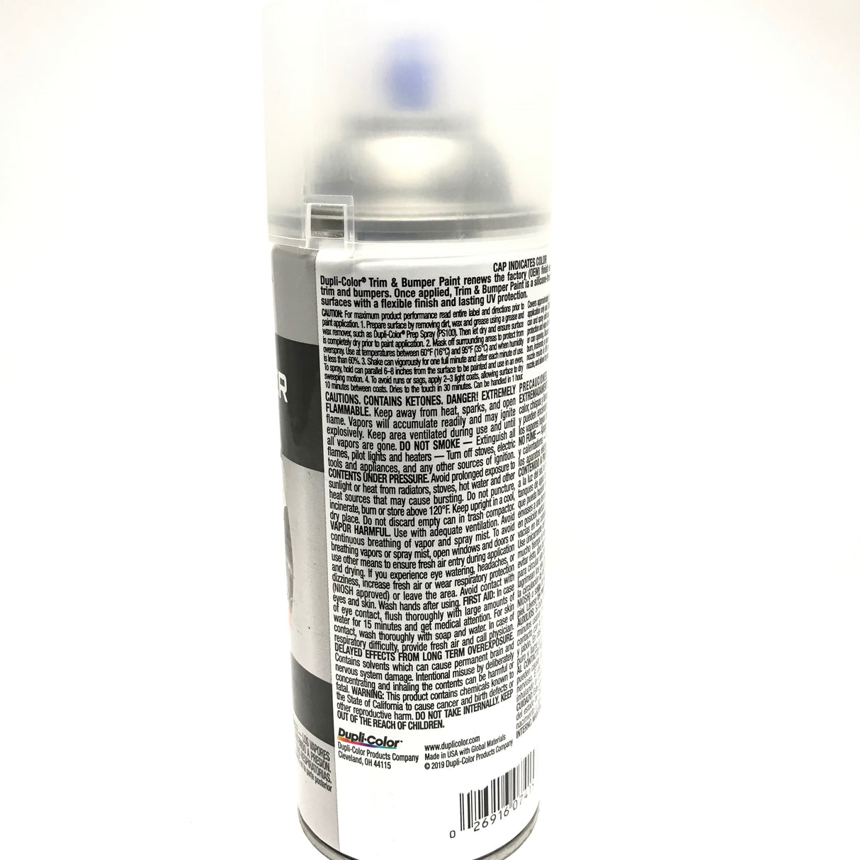 Duplicolor TB100 - 6 Pack Trim and Bumper Paint Clear Coat - 11 oz Aerosol Can