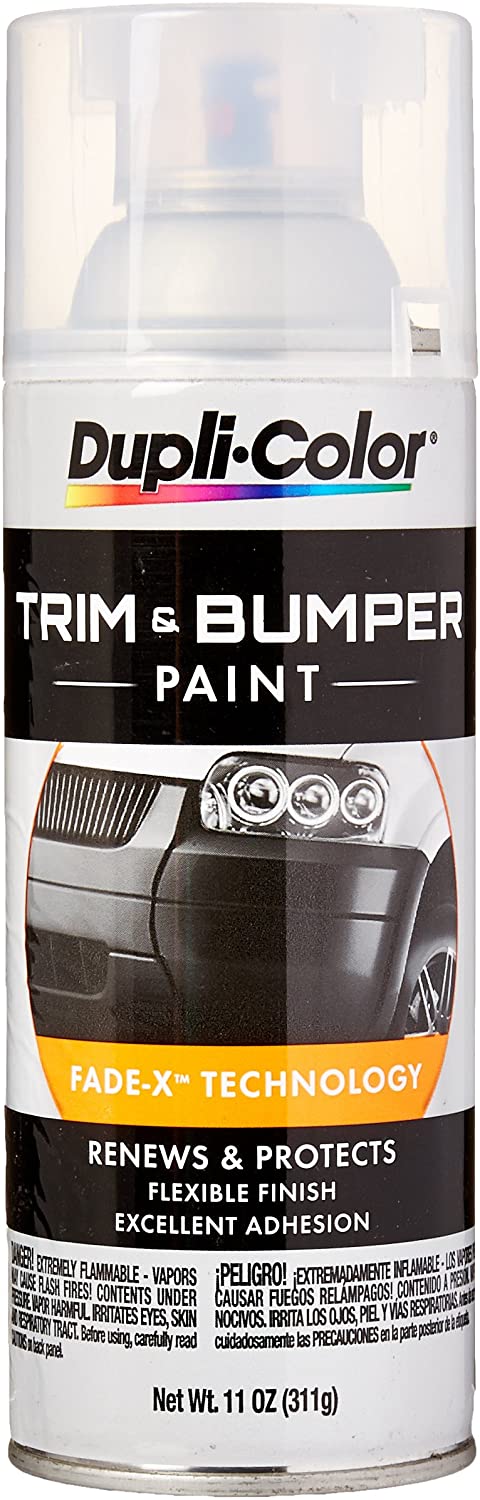 Duplicolor TB100 Trim and Bumper Paint Clear Coat - 11 oz Aerosol Can