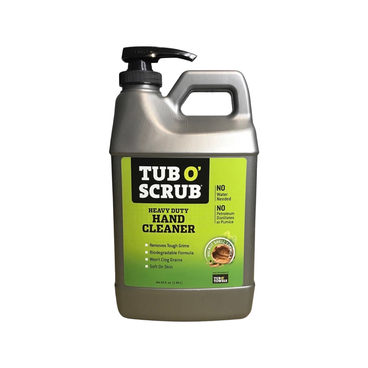 Tub O Scrub TS64 Heavy Duty Hand Cleaner With Aloe & Lanolin-Hand Soap -64oz