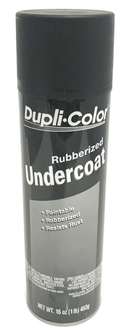 Duplicolor UC101 Paintable Rubberized Undercoat Black - 17 oz Aerosol Can