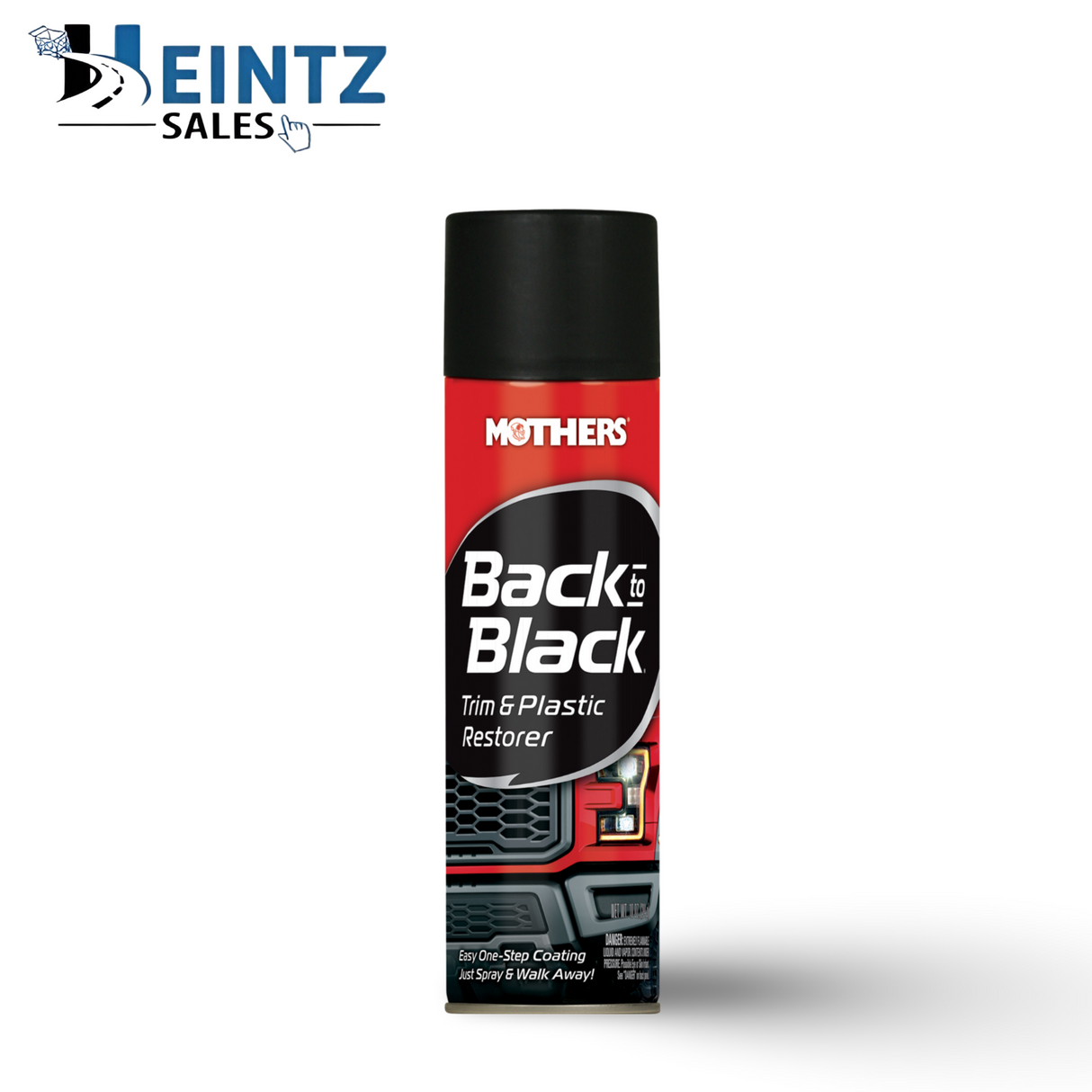 MOTHERS 06110 Back to Black Trim and Plastic Restorer - Rubber & Vinyl - 10 oz.