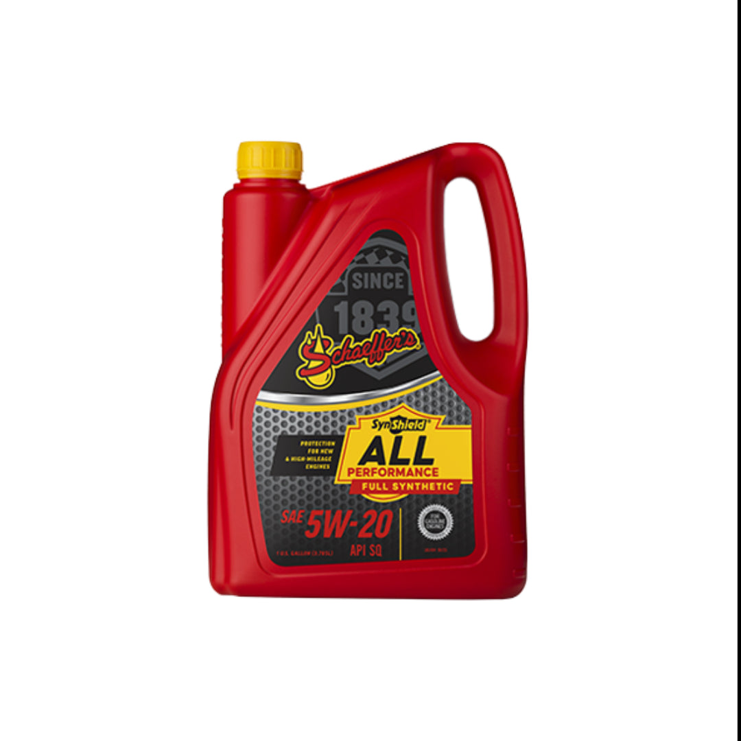 Schaeffer's 6020 SynShield® All Performance Full Synthetic 0W-20 1 Gal.