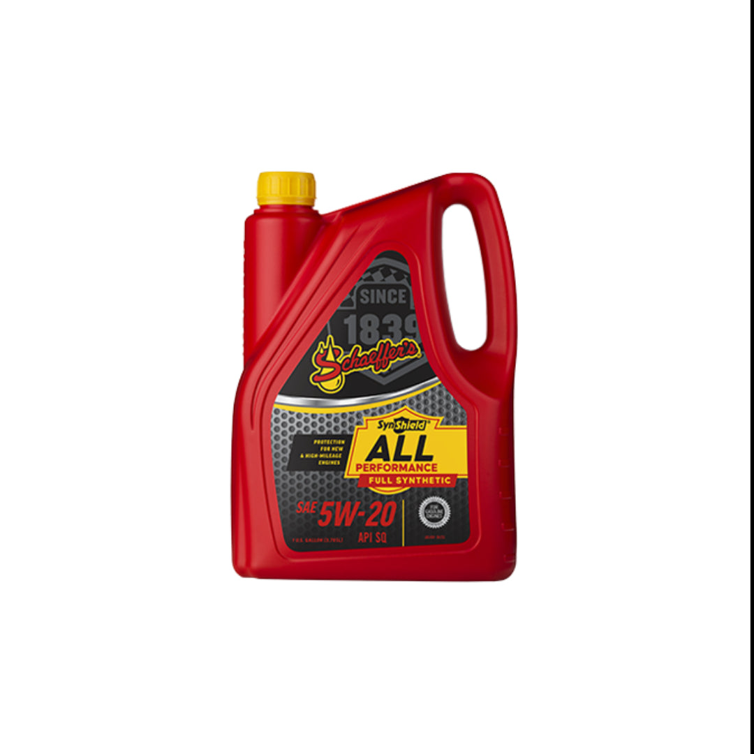 Schaeffer's 6520 SynShield® All Performance Full Synthetic 0W-20 1 gall.