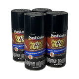 Dupli-Color BCC0427 - 4 Pack Chrysler Brilliant Black Pearl Perfect Match Automotive Spray Paint - 8 oz. ea.