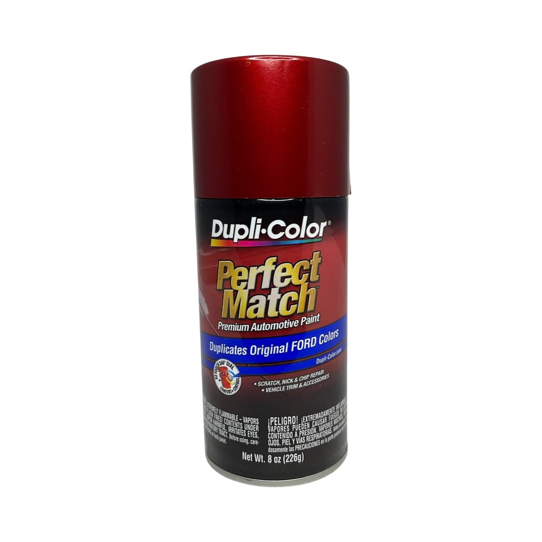 Dupli-Color BFM0344 Ford Toreador Red Metallic Perfect Match Automotive Spray Paint - 8 oz.