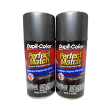 Dupli-Color BGM0347 - 2 Pack GM Medium Gray Metallic Perfect Match Automotive Spray Paint - 8 oz. ea.