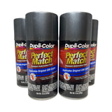 Dupli-Color BGM0347 - 4 Pack GM Medium Gray Metallic Perfect Match Automotive Spray Paint - 8 oz. ea.