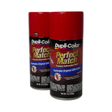 Dupli-Color BGM0398 - 2 Pack GM Bright Red Perfect Match Automotive Spray Paint - 8 oz. ea.