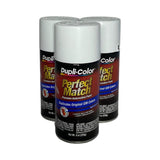 Dupli-Color BGM0433 - 3 Pack GM Bright White Perfect Match Automotive Spray Paint - 8 oz. ea.