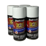 Dupli-Color BGM0433 - 4 Pack GM Bright White Perfect Match Automotive Spray Paint - 8 oz. ea.