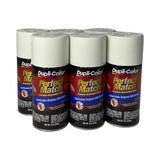 Dupli-Color BGM0434 - 6 Pack GM Olympic White Perfect Match Automotive Spray Paint - 8 oz. ea.