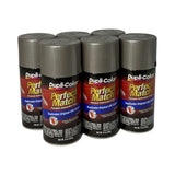 Dupli-Color BGM0490 - 6 Pack GM Pewter Metallic Perfect Match Automotive Spray Paint - 8 oz. ea.