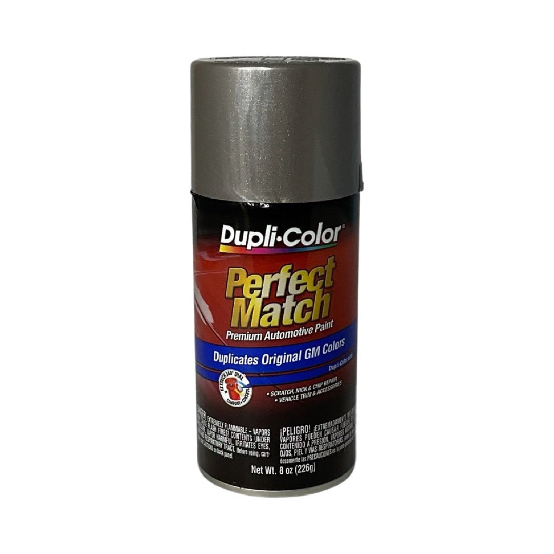 Dupli-Color BGM0490 GM Pewter Metallic Perfect Match Automotive Spray Paint - 8 oz.