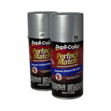 Dupli-Color BGM0508 - 2 Pack GM Ultra Silver Metallic Perfect Match Automotive Spray Paint - 8 oz. ea.