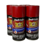 Dupli-Color BGM0519 - 4 Pack GM Victory Red Perfect Match Automotive Spray Paint - 8 oz. ea.
