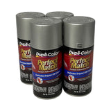 Dupli-Color BGM0528 - 4 Pack GM Fine Silver Birch Metallic Perfect Match Automotive Spray Paint - 8 oz. ea.