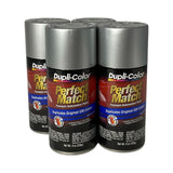 Dupli-Color BGM0535 - 4 Pack GM Silver Metallic Perfect Match Automotive Spray Paint - 8 oz. ea.
