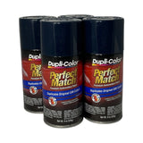 Dupli-Color BGM0541 - 4 Pack Dark Blue Perfect Match Automotive Spray Paint - 8 oz. ea.
