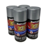Dupli-Color BHA0971 - 4 Pack Honda Satin Silver Metallic Perfect Match Automotive Paint - 8 oz. ea.