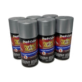 Dupli-Color BHA0971 - 6 Pack Honda Satin Silver Metallic Perfect Match Automotive Paint - 8 oz. ea.