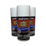 Dupli-Color BHA0978 - 3 Pack Honda Taffeta White Perfect Match Automotive Paint - 8 oz. ea.