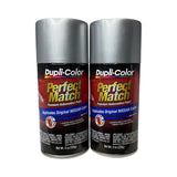 Dupli-Color BNS0598 - 2 Pack Nissan Silver Mist Metallic Perfect Match Automotive Paint - 8 oz. ea.