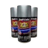 Dupli-Color BNS0598 - 3 Pack Nissan Silver Mist Metallic Perfect Match Automotive Paint - 8 oz. ea.