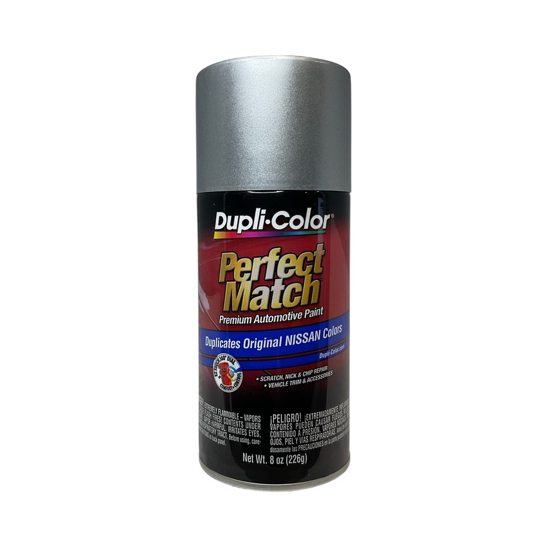 Dupli-Color BNS0601 Nissan Silver Metallic Perfect Match Automotive Paint - 8 oz.