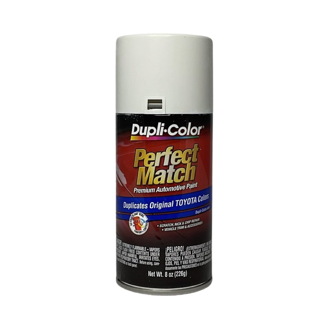 Dupli-Color BTY1578 Toyota White Perfect Match Automotive Paint - 8 oz.