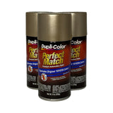Dupli-Color BTY1610 - 3 Pack Toyota Desert Sand Mica Perfect Match Automotive Paint - 8 oz. ea.