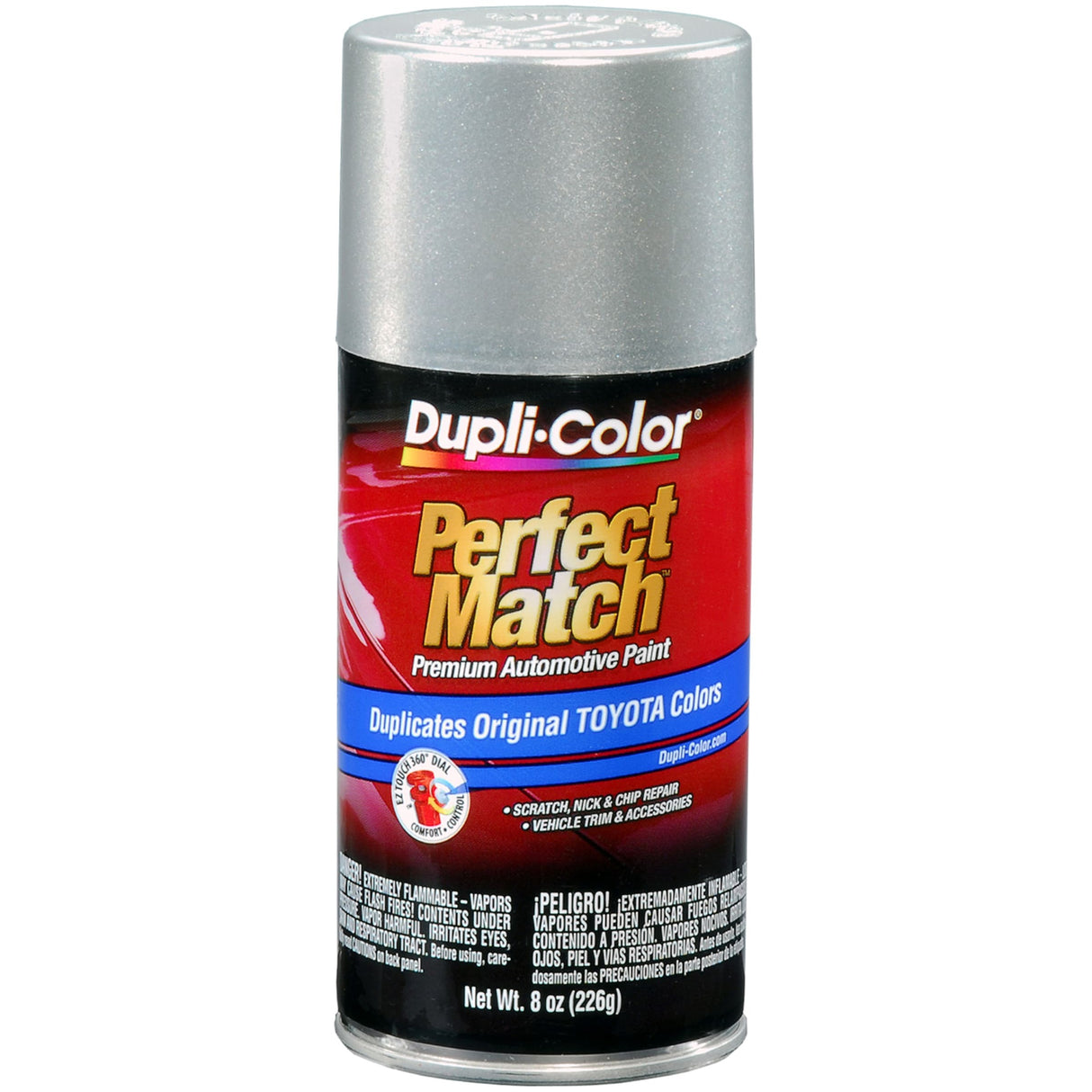 Duplicolor BTY1613 Perfect Match Toyota Silver Metallic 8 oz Aerosol 1C0