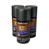 Dupli-Color BTY1614 - 3 Pack Toyota Phantom Grey Pearl Perfect Match Automotive Paint - 8 oz.