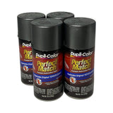 Dupli-Color BTY1614 - 4 Pack Toyota Phantom Grey Pearl Perfect Match Automotive Paint - 8 oz.